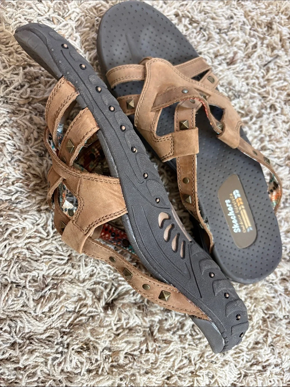 Skechers outdoor lifestyle slip on sandals women’s 11
